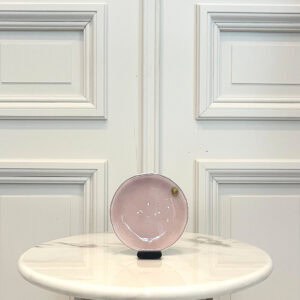 Plat rose 14cm