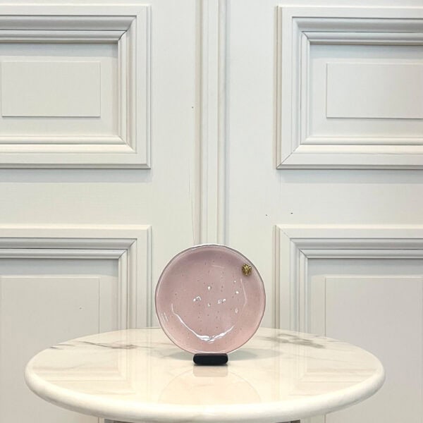 Plat rose 14cm