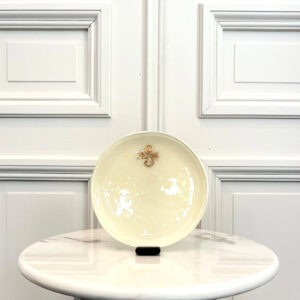 Plat ivoire 14 cm