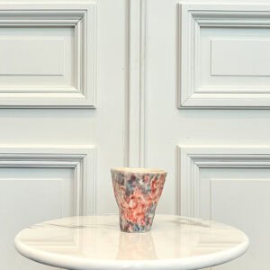 Grande tasse ciel, faïence émaillée